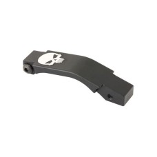 Bastion, Skull, Threaded Trigger Guard, Black and White, Fits 5.56/223 AR-15 Rifle